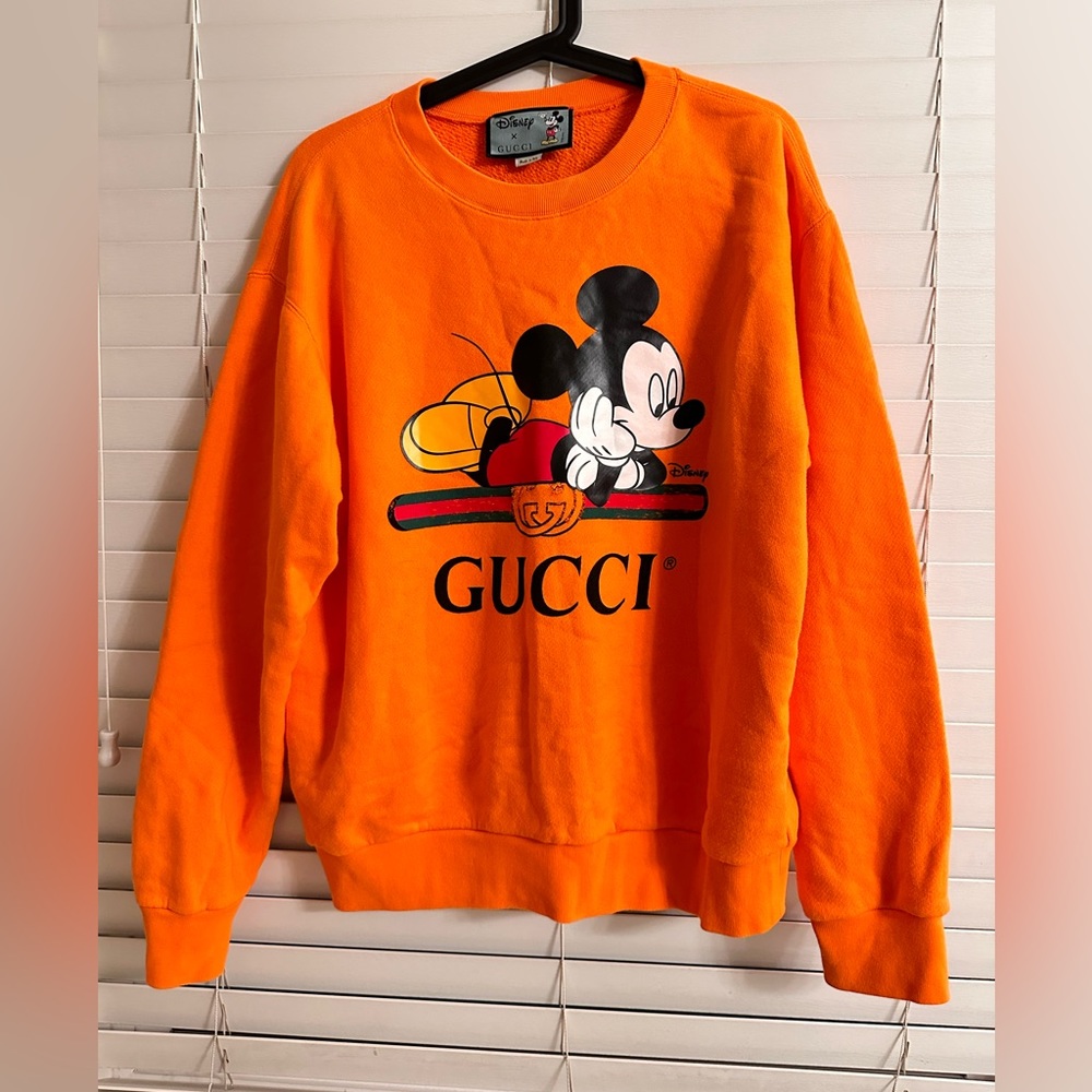 Gucci Women's hoodie Disney Collaboration Edition